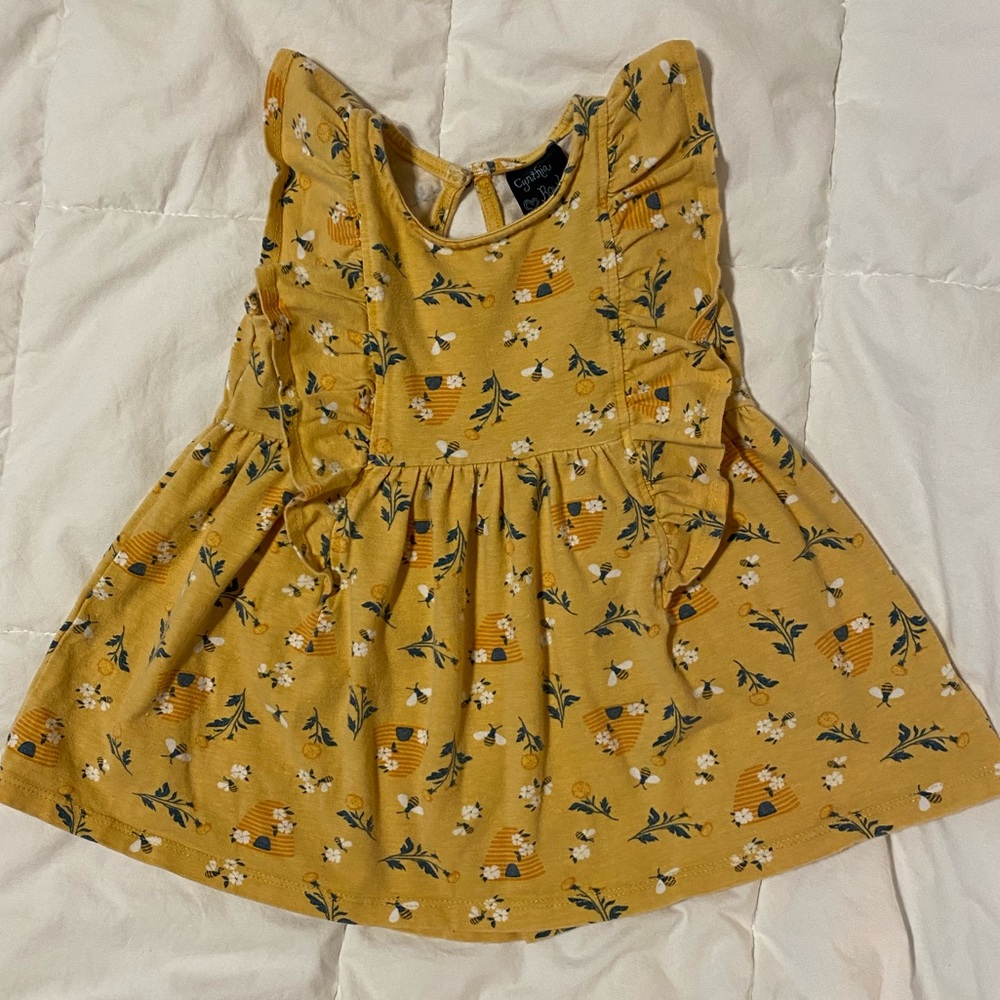 Cynthia Rowley peplum shirt dress 4T